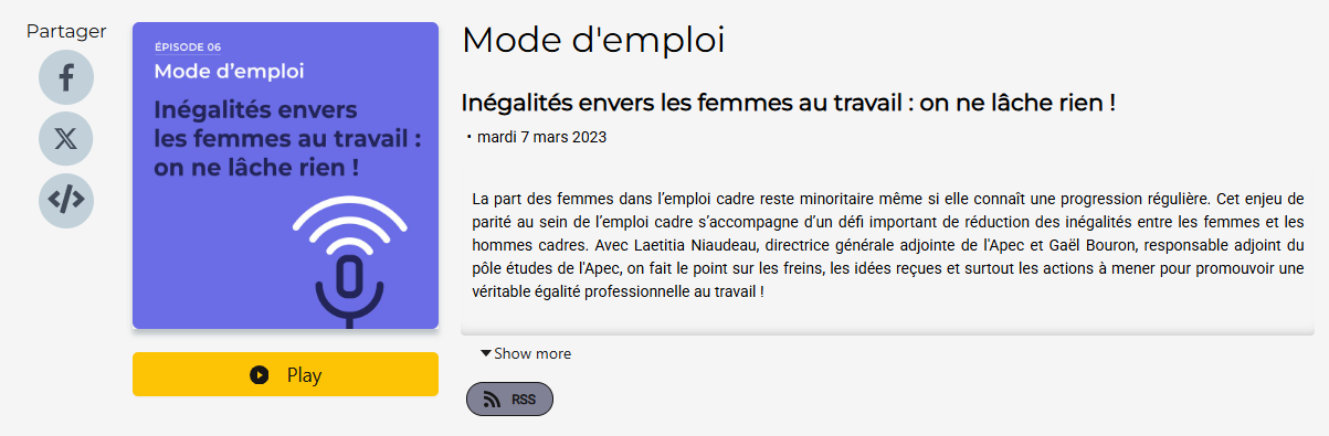 Podcast Mode d'emploi - inegalites envers les femmes au travail.png